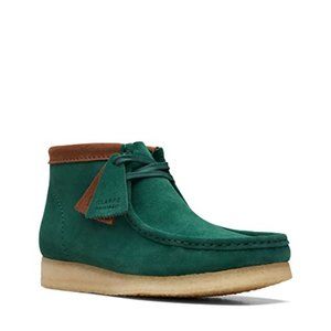Clarks Men's Wallabee Boot Dark Green